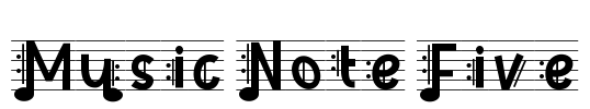 Music Note Five