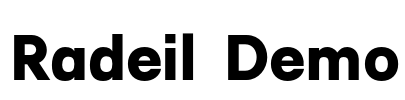 Radeil Demo