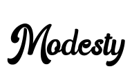 Modesty