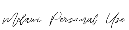 Melawi Personal Use