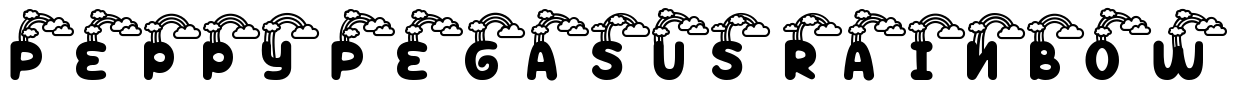Peppy Pegasus Rainbow