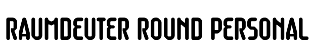 Raumdeuter Round Personal