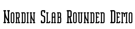 Nordin Slab Rounded Demo