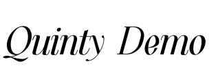 Quinty Demo
