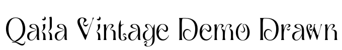 Qaila Vintage Demo Drawn