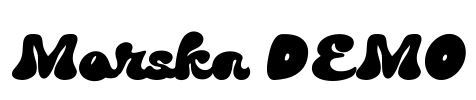 Morska DEMO 字体预览图