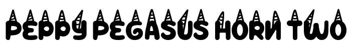 Peppy Pegasus Horn Two