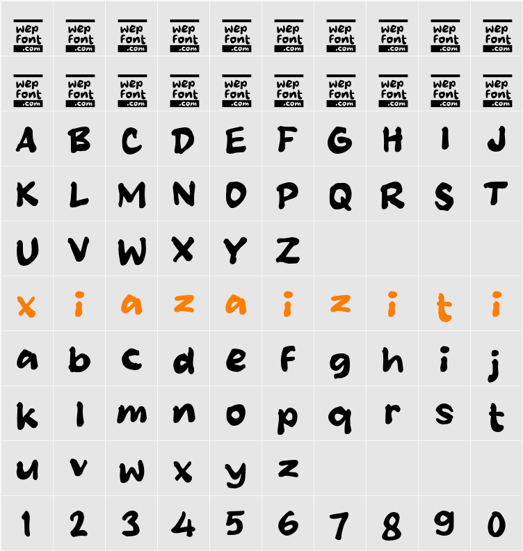 Okelah 字符映射表