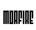 MORFIRE 字体预览图