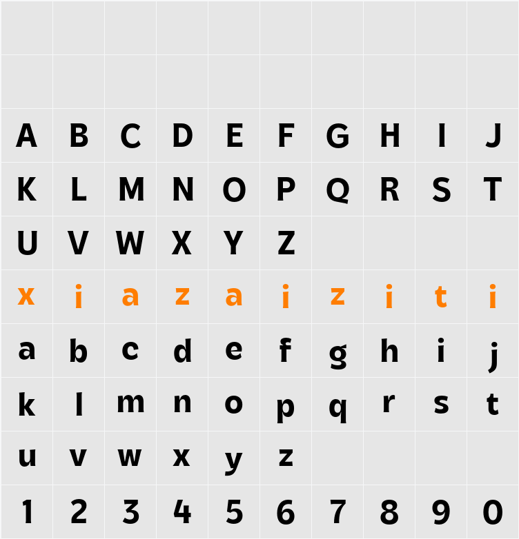 Parsone 字符映射表
