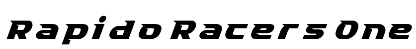 Rapido Racers One