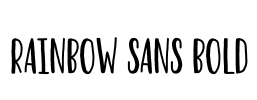 Rainbow Sans Bold