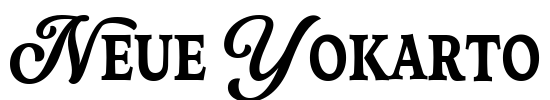 Neue Yokarto 字体预览图