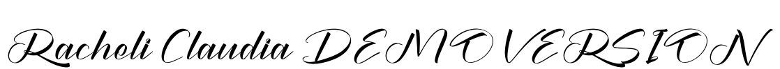 Racheli Claudia DEMO VERSION