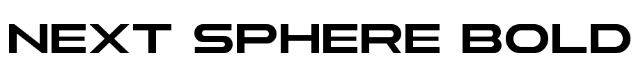 Next Sphere Bold