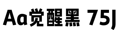 Aa觉醒黑 75J