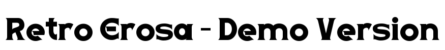 Retro Erosa - Demo Version