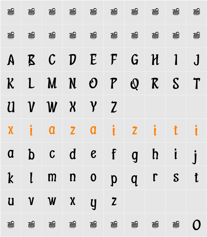 REKSON Trial 字符映射表