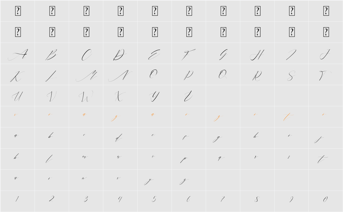 Restand 字符映射表