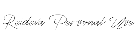 Reideva Personal Use