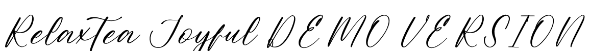 Relaxtea Joyful DEMO VERSION