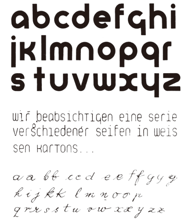 《包豪斯ABC》 用设计重新解读字体的意境