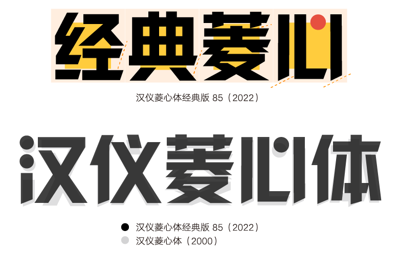 汉仪菱心体经典版